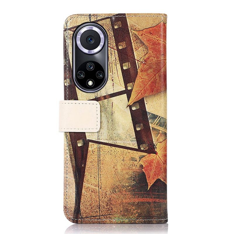 Folio Cover Honor 50 Torre Eiffel In Autunno