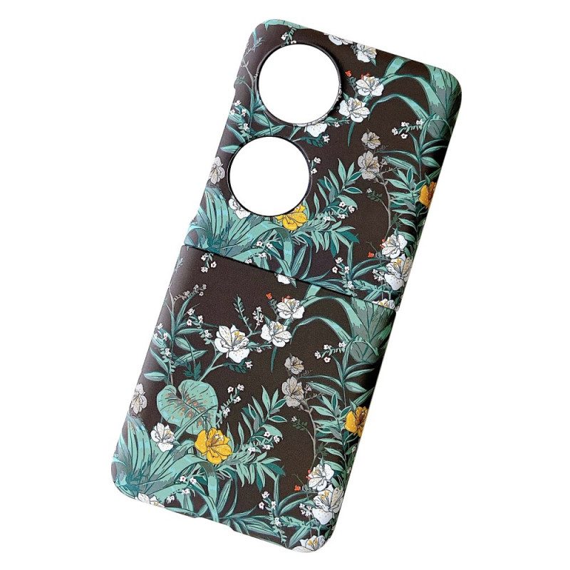 Cover Huawei P50 Pocket Fiori