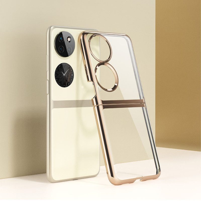 Cover Huawei P50 Pocket Trasparente Colorato