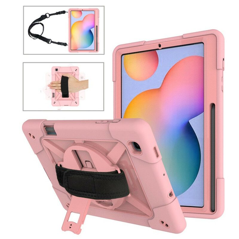 Cover Samsung Galaxy Tab S6 Lite Cinghia E Tracolla