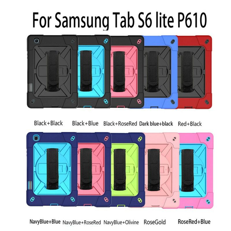 Cover Samsung Galaxy Tab S6 Lite Cinghia E Tracolla