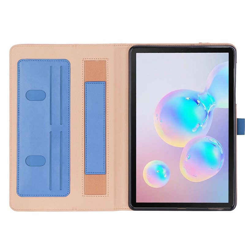 Custodia in pelle Samsung Galaxy Tab S6 Lite Affari Multifunzionale