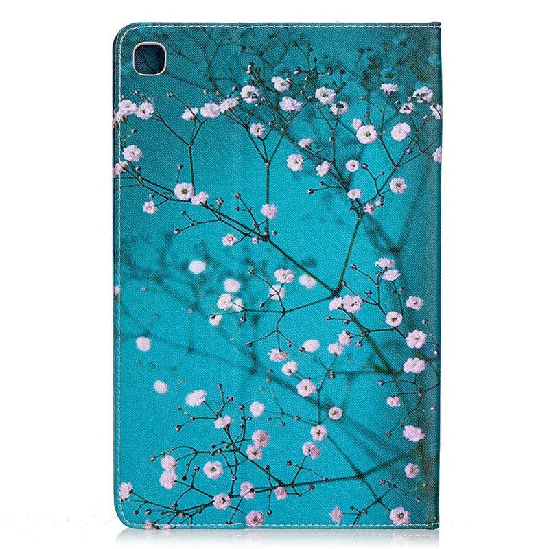 Custodia in pelle Samsung Galaxy Tab S6 Lite Albero In Fiore