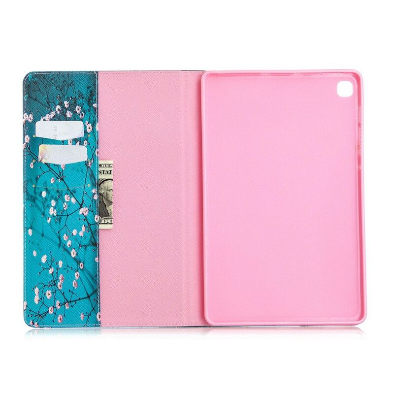 Custodia in pelle Samsung Galaxy Tab S6 Lite Albero In Fiore