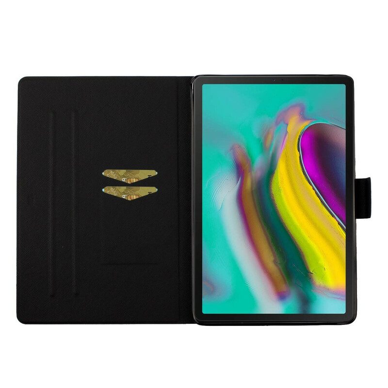 Custodia in pelle Samsung Galaxy Tab S6 Lite Amore Al Tramonto