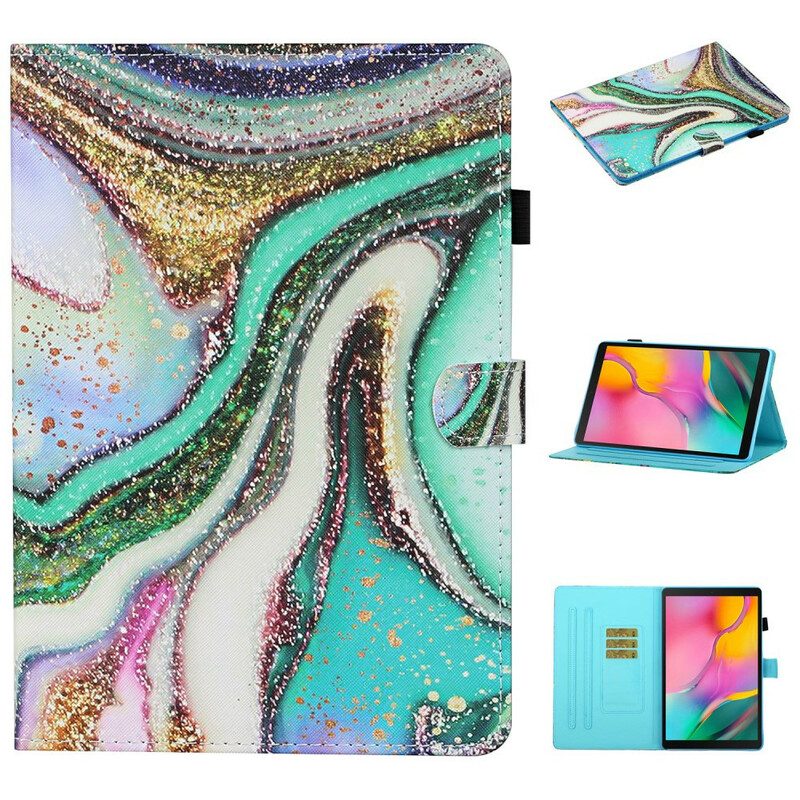 Custodia in pelle Samsung Galaxy Tab S6 Lite Artistico