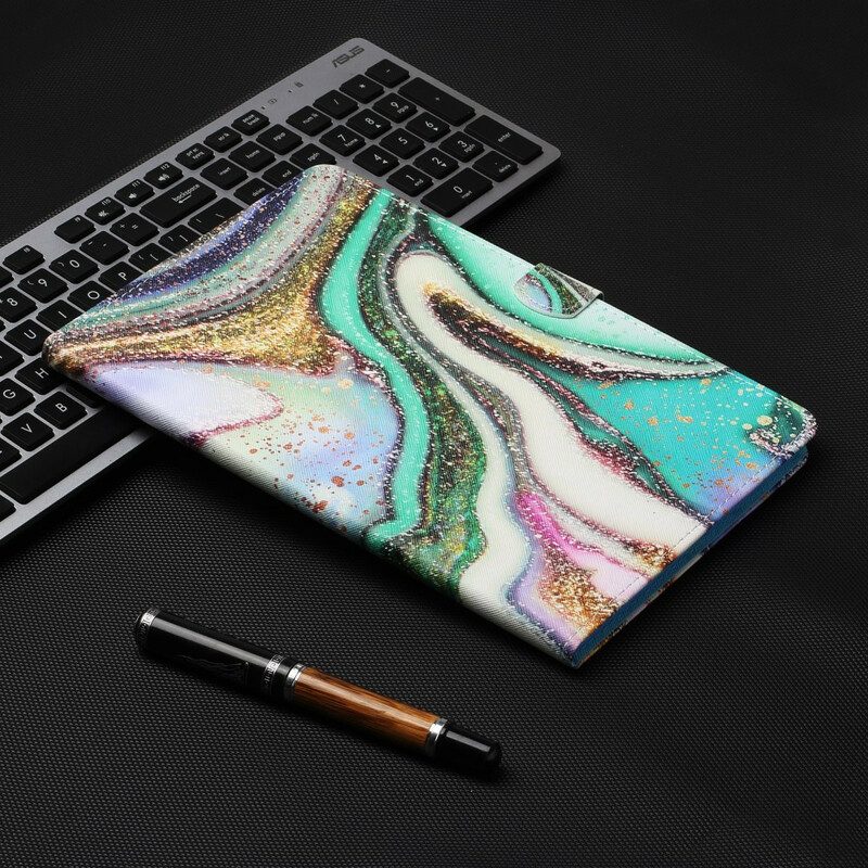 Custodia in pelle Samsung Galaxy Tab S6 Lite Artistico