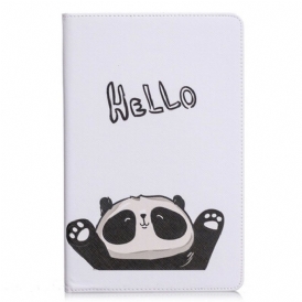 Custodia in pelle Samsung Galaxy Tab S6 Lite Ciao Panda