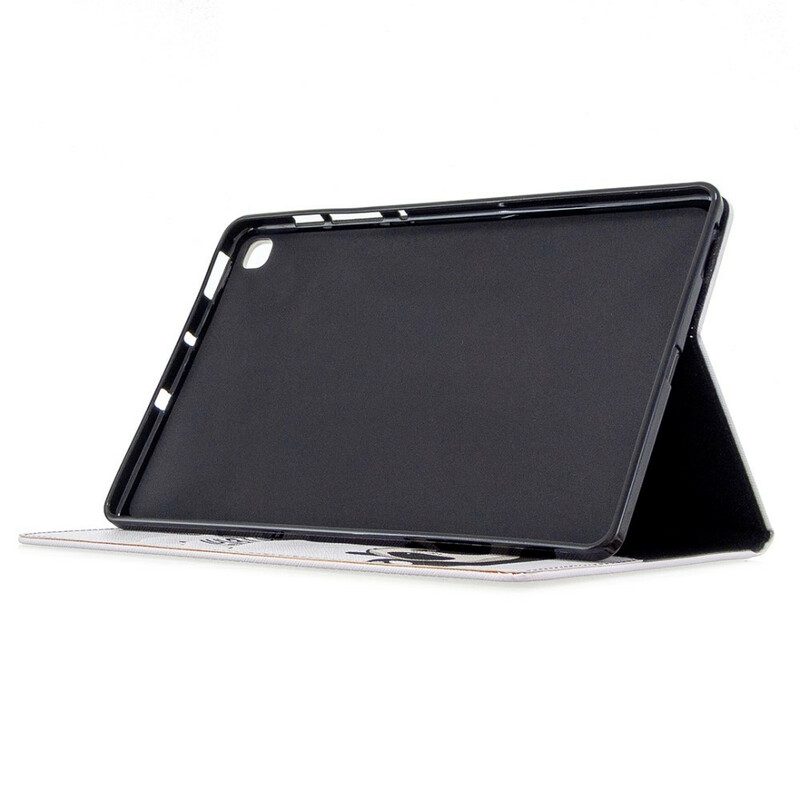 Custodia in pelle Samsung Galaxy Tab S6 Lite Ciao Panda