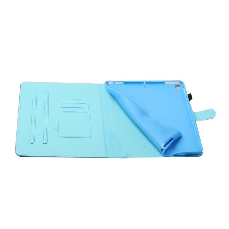 Custodia in pelle Samsung Galaxy Tab S6 Lite Cucciolo Di Tigre