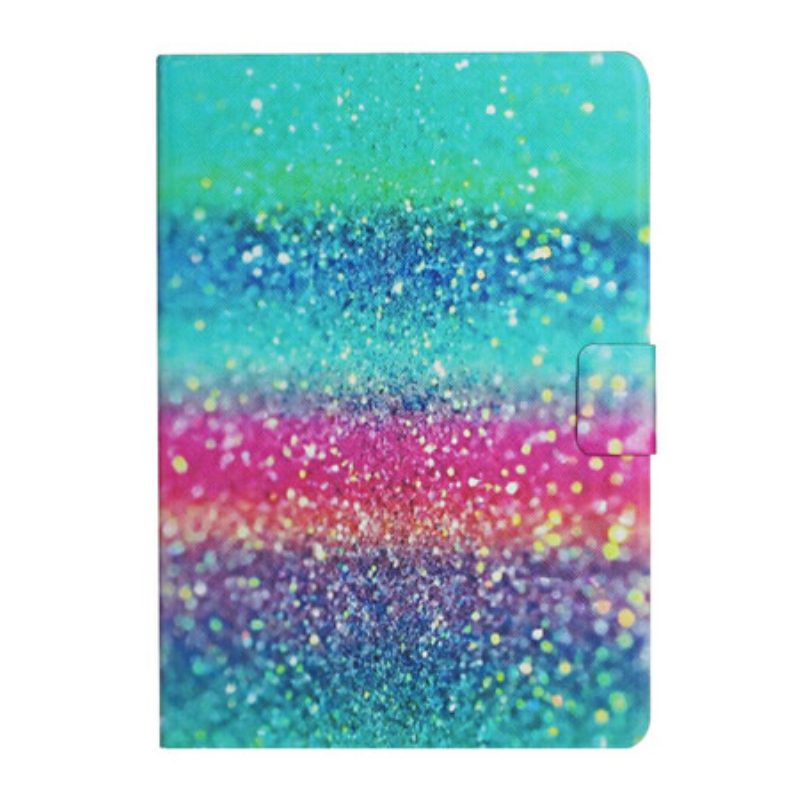 Custodia in pelle Samsung Galaxy Tab S6 Lite Elemento Paillettes