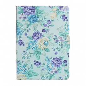 Custodia in pelle Samsung Galaxy Tab S6 Lite Fiori Fiori Fiori