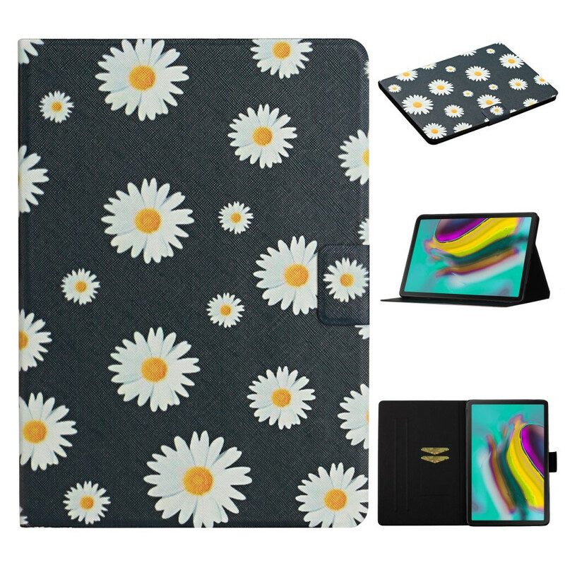 Custodia in pelle Samsung Galaxy Tab S6 Lite Fiori Fiori Fiori