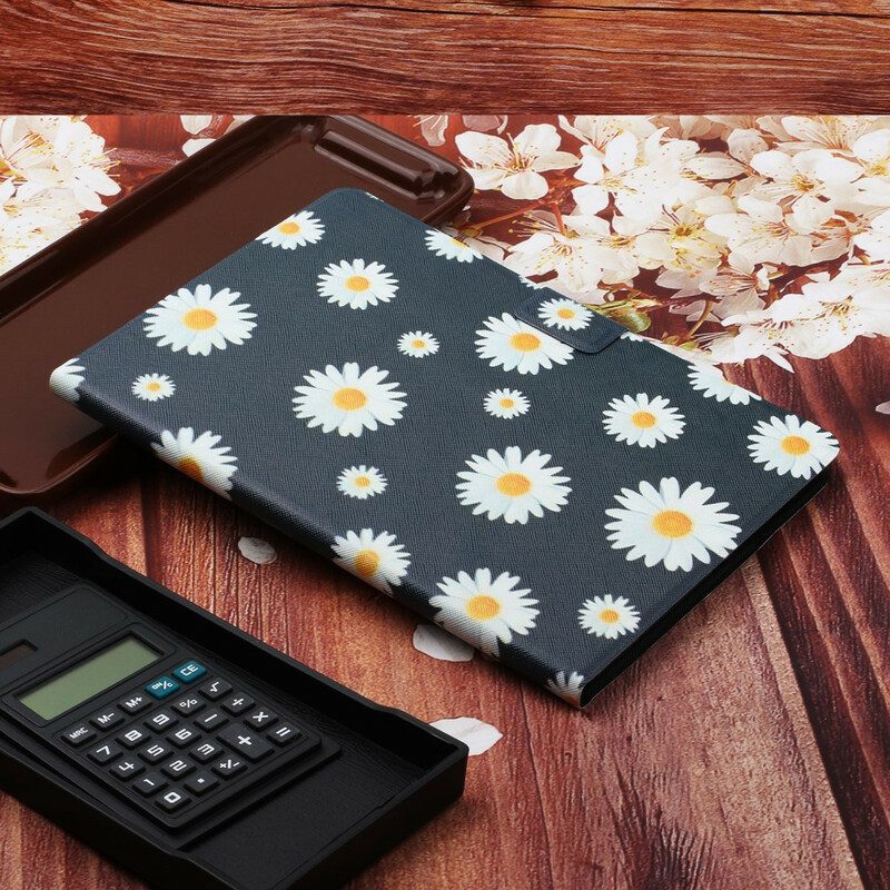 Custodia in pelle Samsung Galaxy Tab S6 Lite Fiori Fiori Fiori