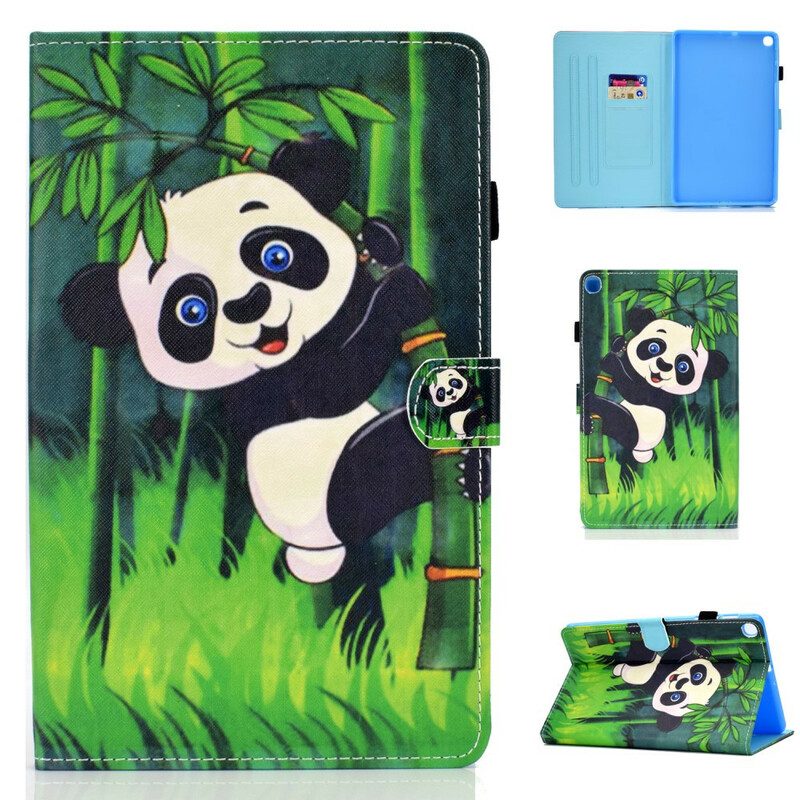 Custodia in pelle Samsung Galaxy Tab S6 Lite Panda