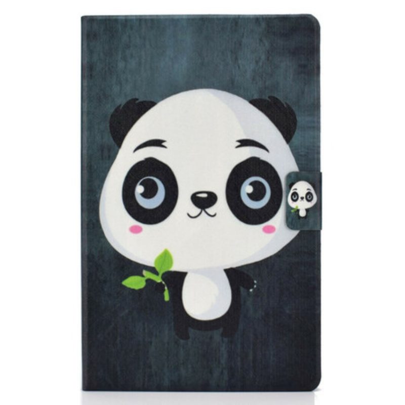 Custodia in pelle Samsung Galaxy Tab S6 Lite Piccolo Panda