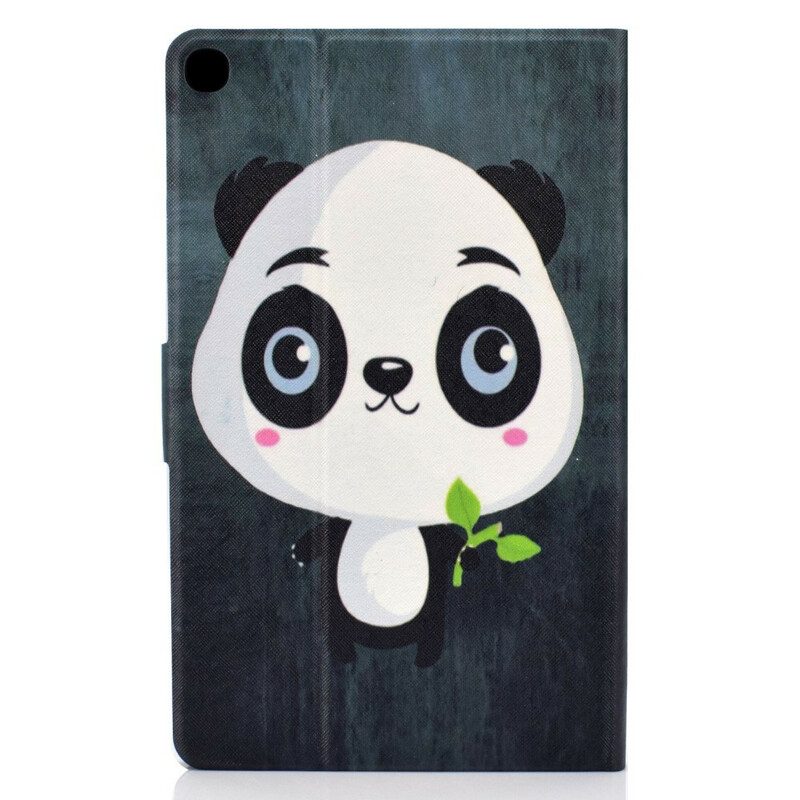 Custodia in pelle Samsung Galaxy Tab S6 Lite Piccolo Panda