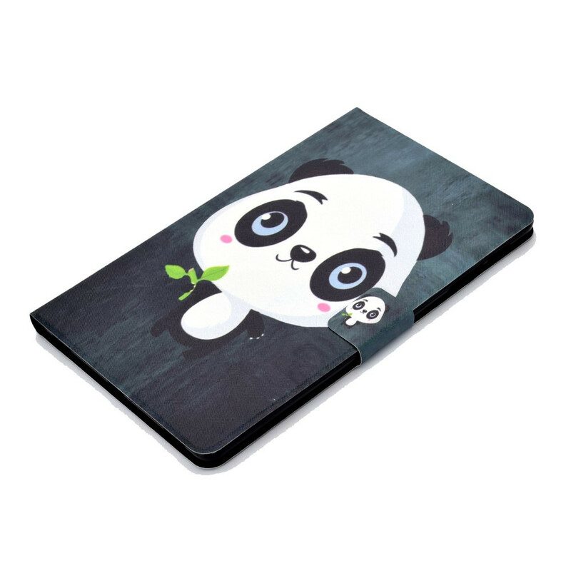 Custodia in pelle Samsung Galaxy Tab S6 Lite Piccolo Panda