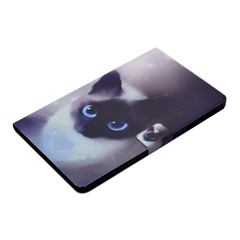 Custodia in pelle Samsung Galaxy Tab S6 Lite Serie Di Gatti