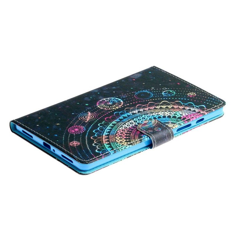 Custodia in pelle Samsung Galaxy Tab S6 Lite Serie Mandala