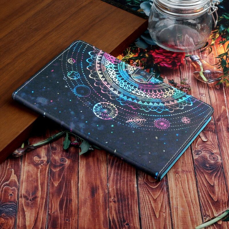 Custodia in pelle Samsung Galaxy Tab S6 Lite Serie Mandala