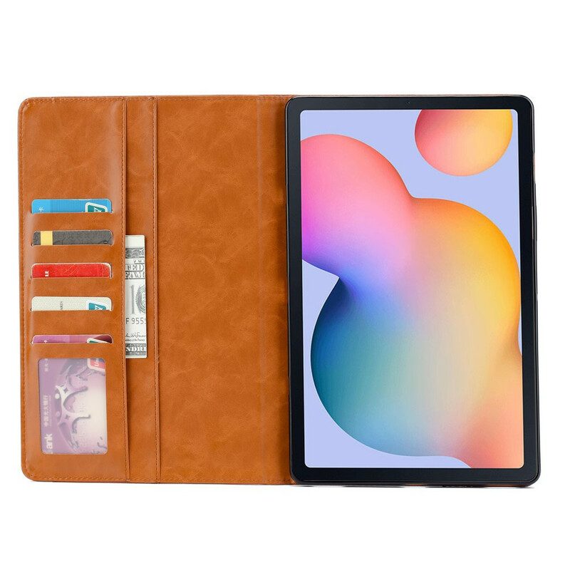 Custodia in pelle Samsung Galaxy Tab S6 Lite Set Di Carte