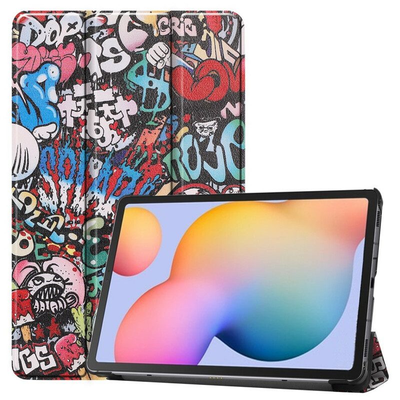 Custodia Samsung Galaxy Tab S6 Lite Graffiti Divertenti