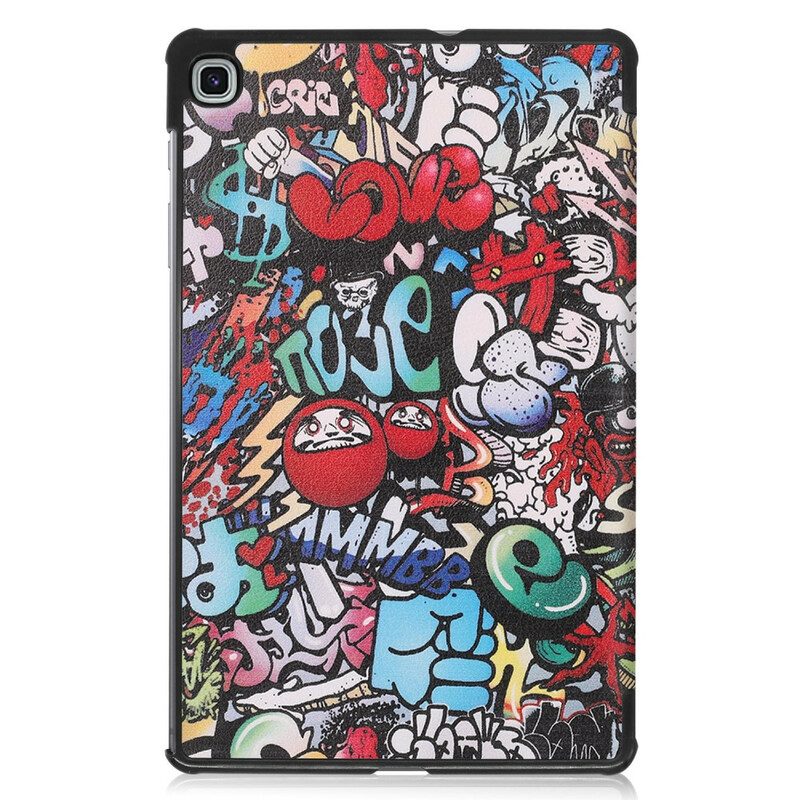 Custodia Samsung Galaxy Tab S6 Lite Graffiti Divertenti