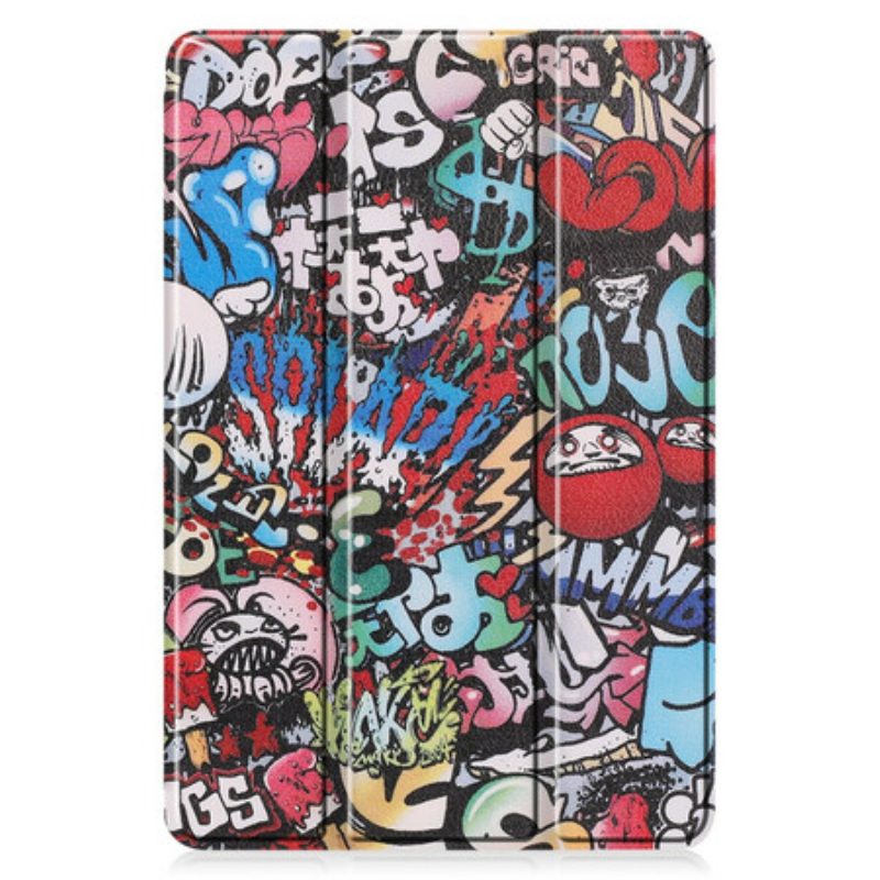 Custodia Samsung Galaxy Tab S6 Lite Portapenne Graffiti