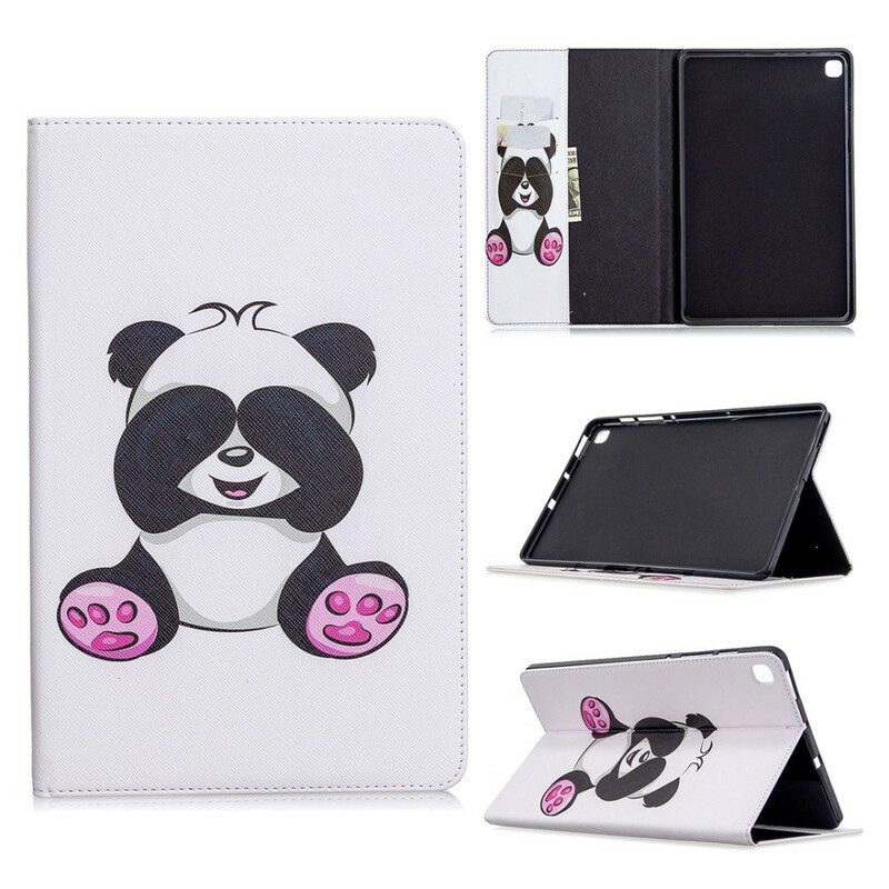 Folio Cover Samsung Galaxy Tab S6 Lite Divertimento Panda