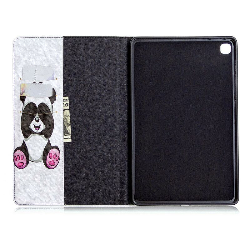 Folio Cover Samsung Galaxy Tab S6 Lite Divertimento Panda