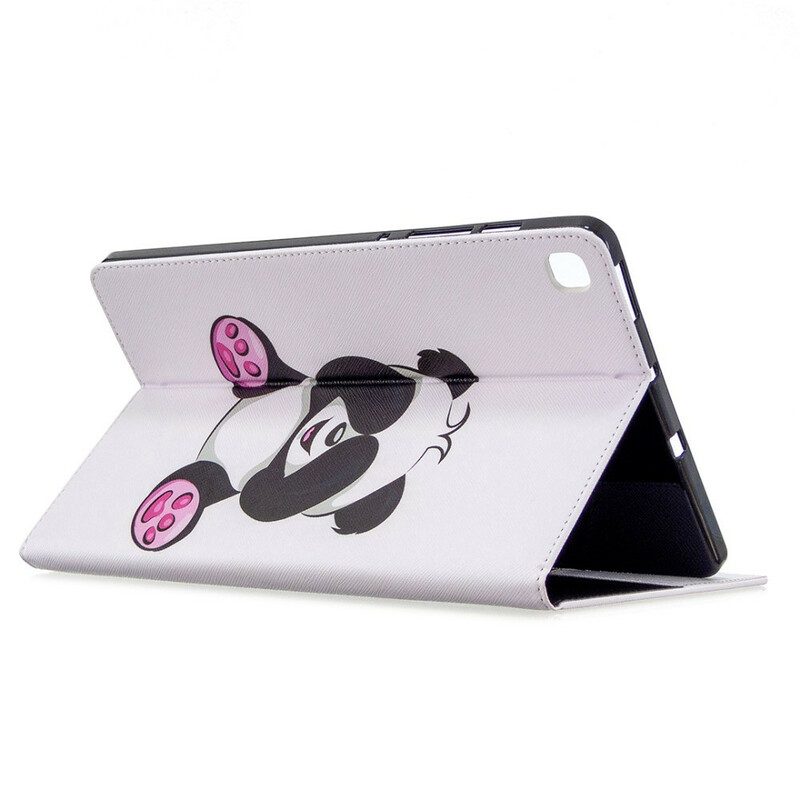 Folio Cover Samsung Galaxy Tab S6 Lite Divertimento Panda