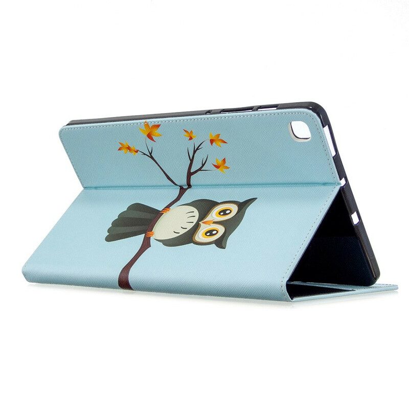 Folio Cover Samsung Galaxy Tab S6 Lite Gufo Sul Suo Ramo