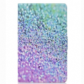 Folio Cover Samsung Galaxy Tab S6 Lite Paillettes Lucide
