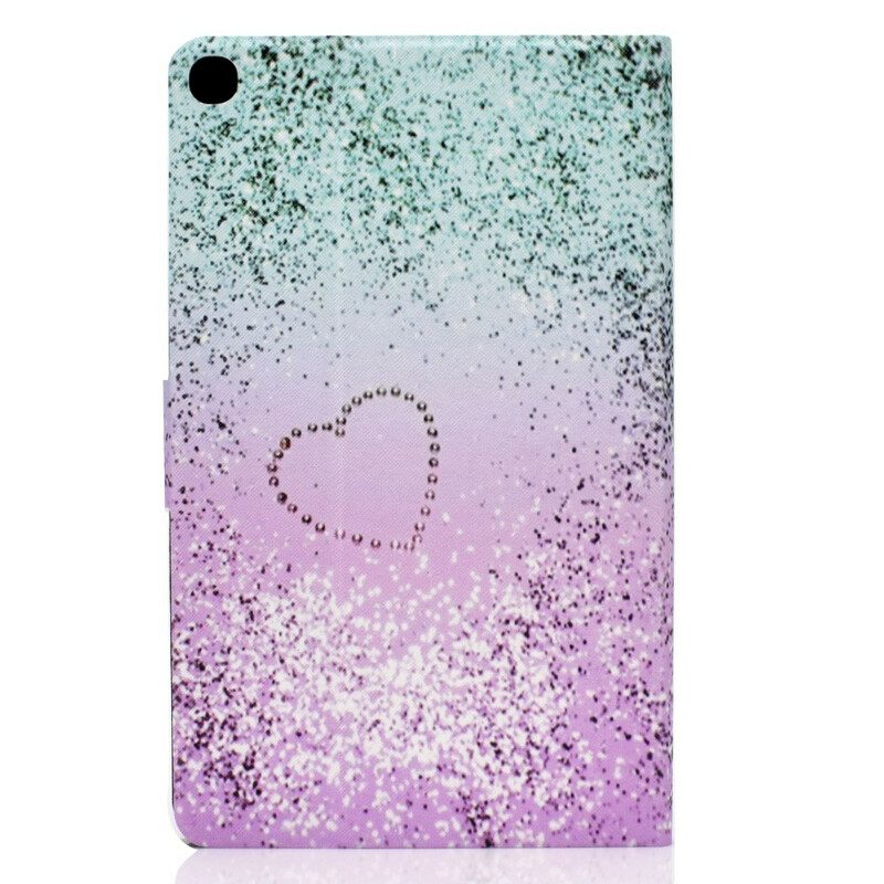 Folio Cover Samsung Galaxy Tab S6 Lite Paillettes Lucide