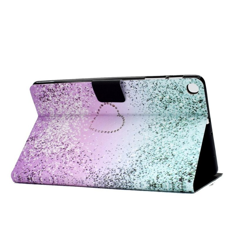 Folio Cover Samsung Galaxy Tab S6 Lite Paillettes Lucide