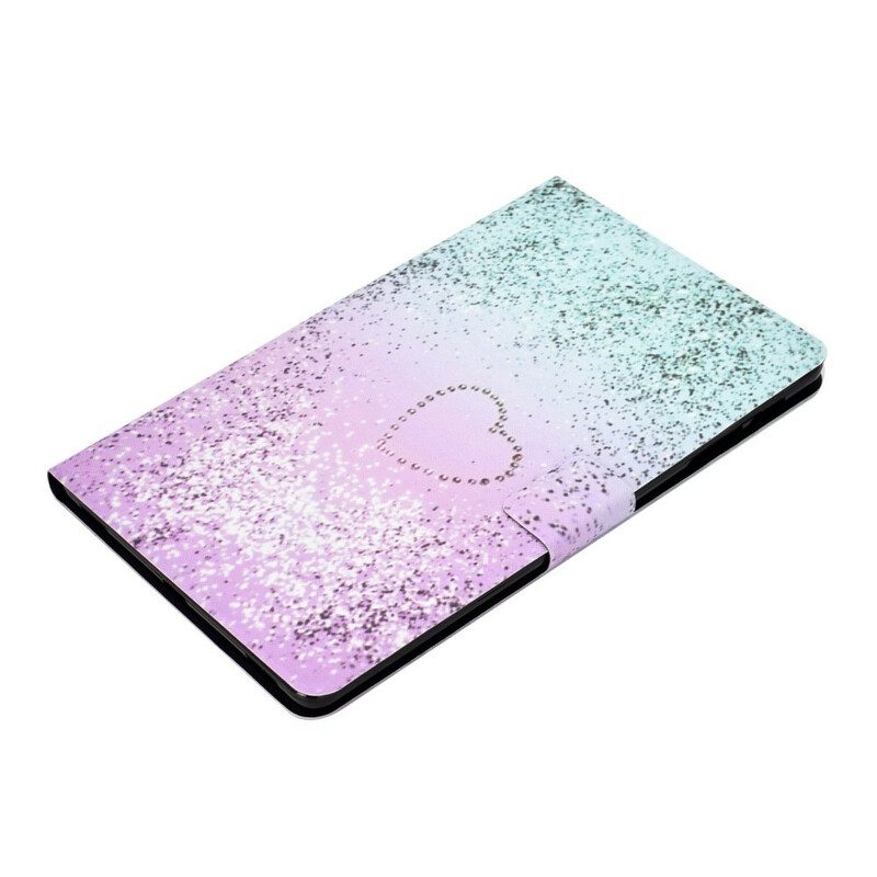 Folio Cover Samsung Galaxy Tab S6 Lite Paillettes Lucide