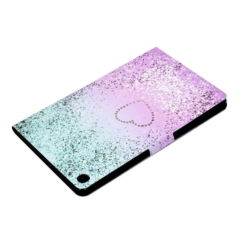 Folio Cover Samsung Galaxy Tab S6 Lite Paillettes Lucide