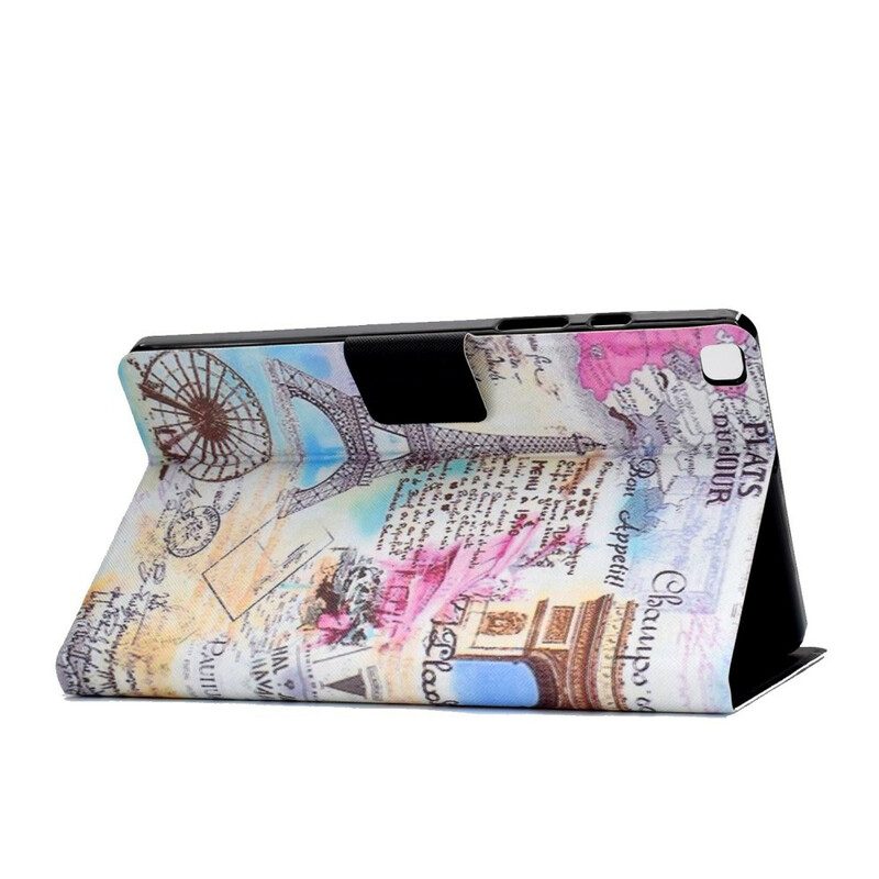 Folio Cover Samsung Galaxy Tab S6 Lite Parigi