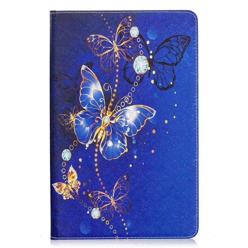 Folio Cover Samsung Galaxy Tab S6 Lite Serie Farfalle