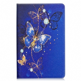 Folio Cover Samsung Galaxy Tab S6 Lite Serie Farfalle