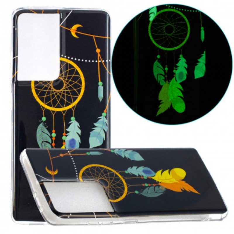 Cover Samsung Galaxy S21 Ultra 5G Acchiappasogni Fluorescente