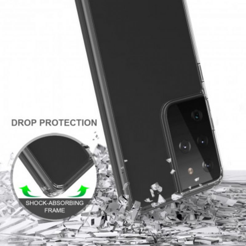 Cover Samsung Galaxy S21 Ultra 5G Cristallo Trasparente