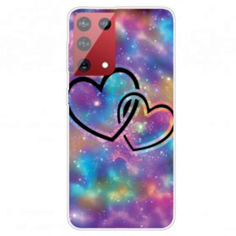 Cover Samsung Galaxy S21 Ultra 5G Cuori Incatenati