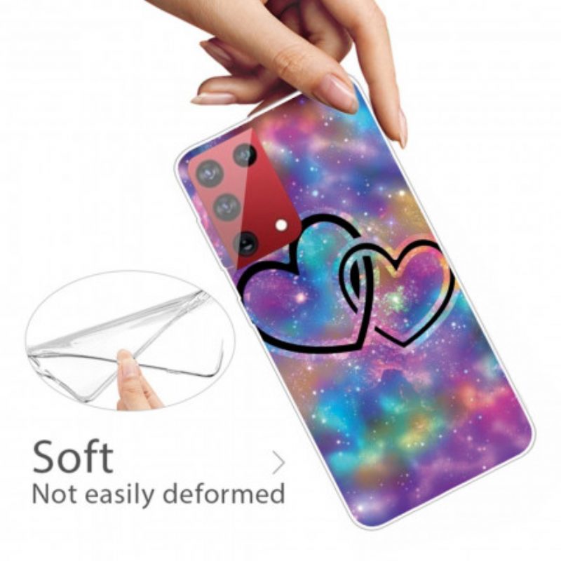 Cover Samsung Galaxy S21 Ultra 5G Cuori Incatenati