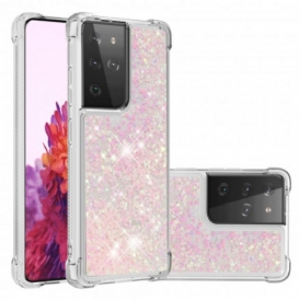 Cover Samsung Galaxy S21 Ultra 5G Desideri Paillettes