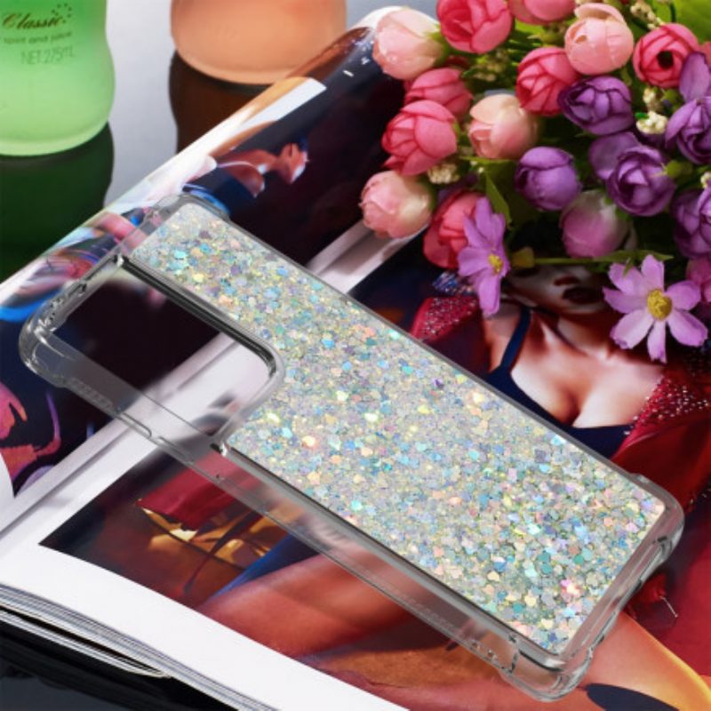 Cover Samsung Galaxy S21 Ultra 5G Desideri Paillettes