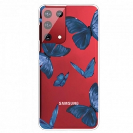 Cover Samsung Galaxy S21 Ultra 5G Farfalle Selvatiche