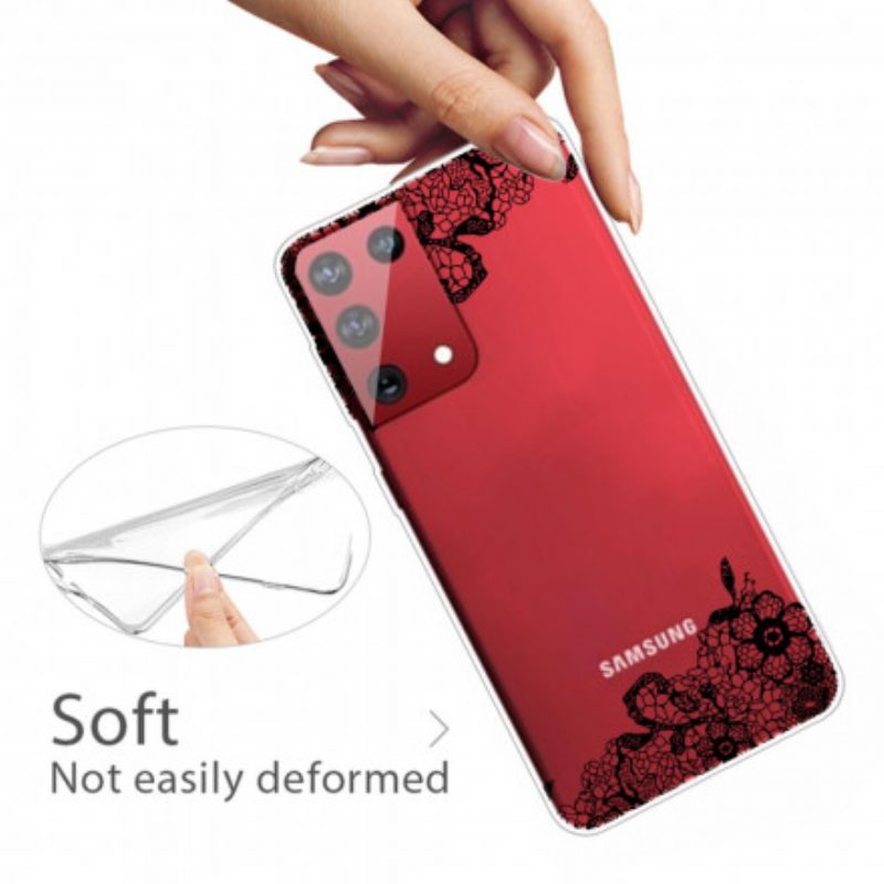 Cover Samsung Galaxy S21 Ultra 5G Fine Pizzo