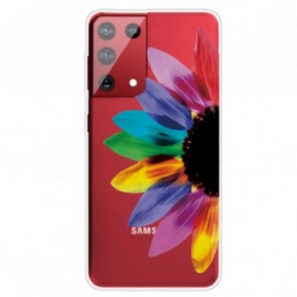 Cover Samsung Galaxy S21 Ultra 5G Fiore Colorato